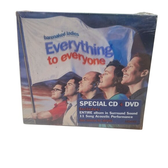 Other - Barenaked Ladies CD DVD Audio  Everything To Everyone Album New Sealed